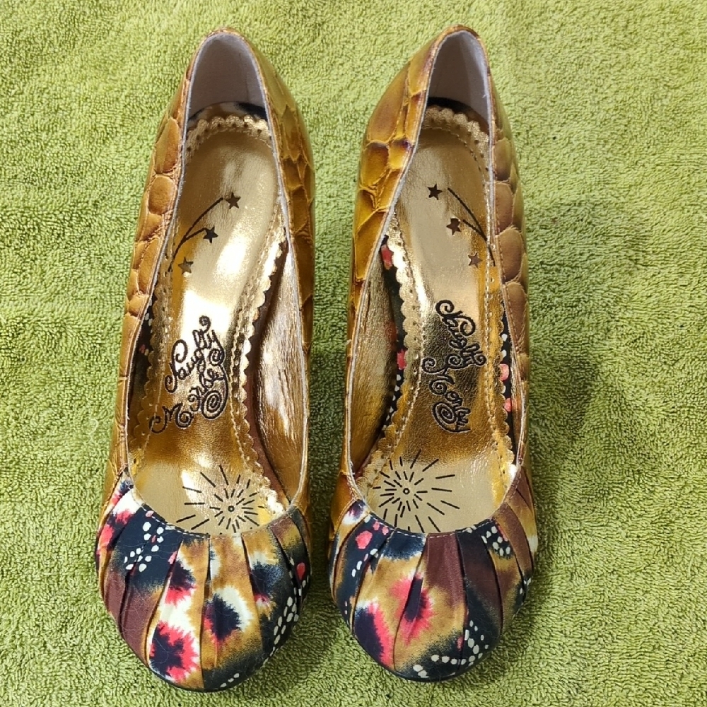 Naughty Monkey Multicolor Heels